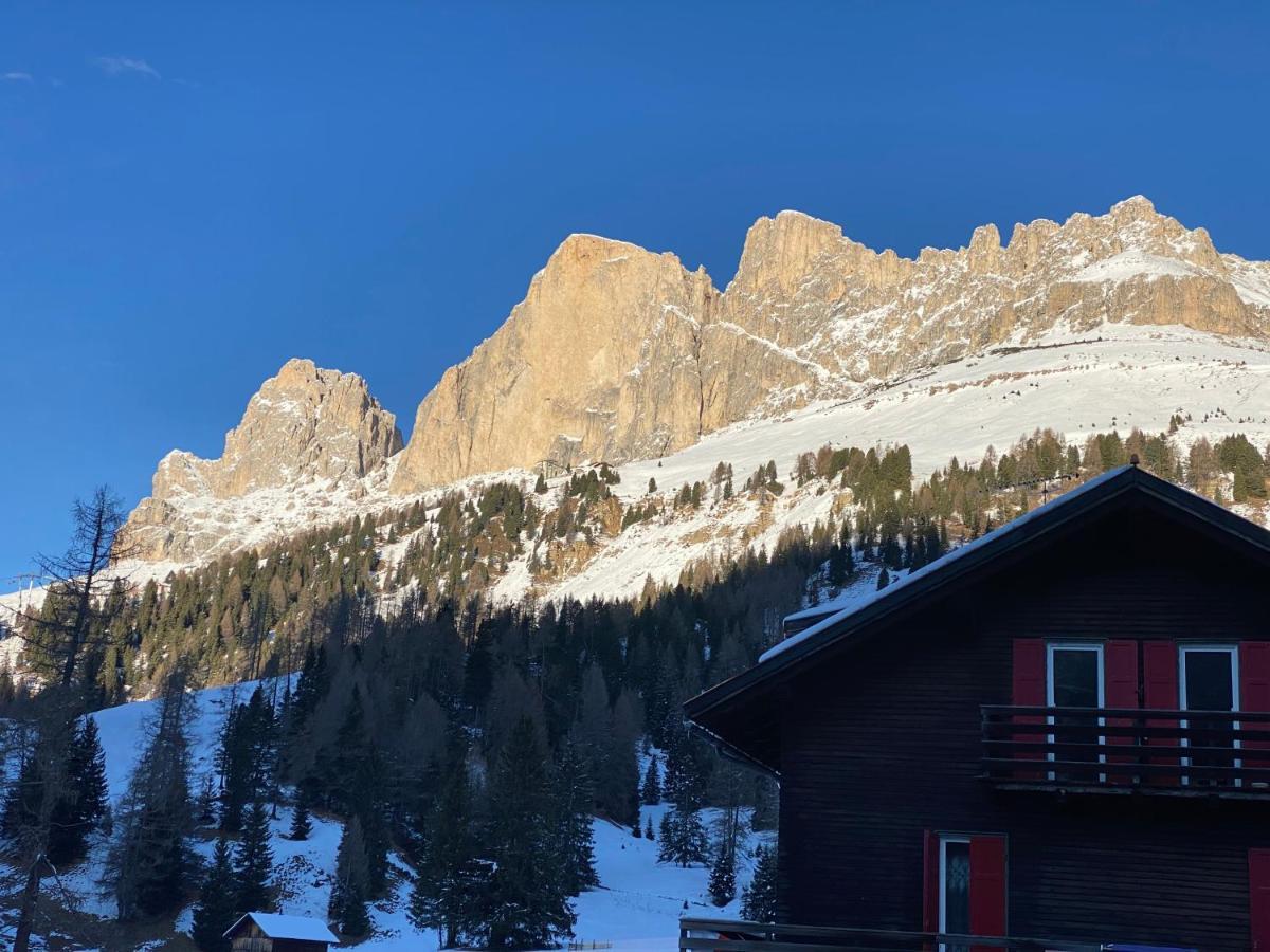 Costalungahouse Trekkingbikeski Selfcheck-In Apartment Carezza al Lago Exterior foto