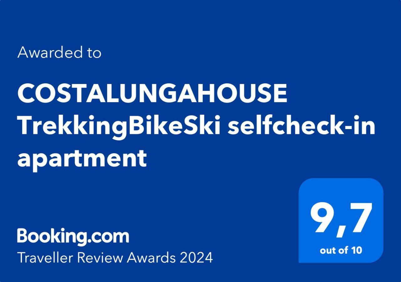 Costalungahouse Trekkingbikeski Selfcheck-In Apartment Carezza al Lago Exterior foto