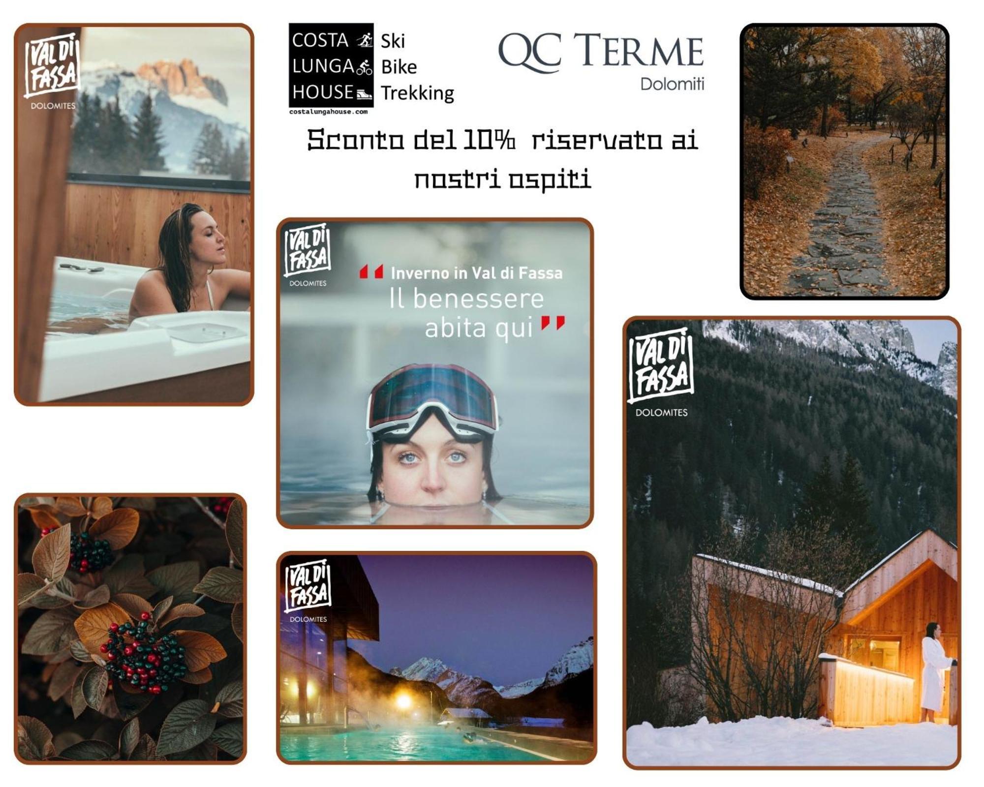 Costalungahouse Trekkingbikeski Selfcheck-In Apartment Carezza al Lago Exterior foto